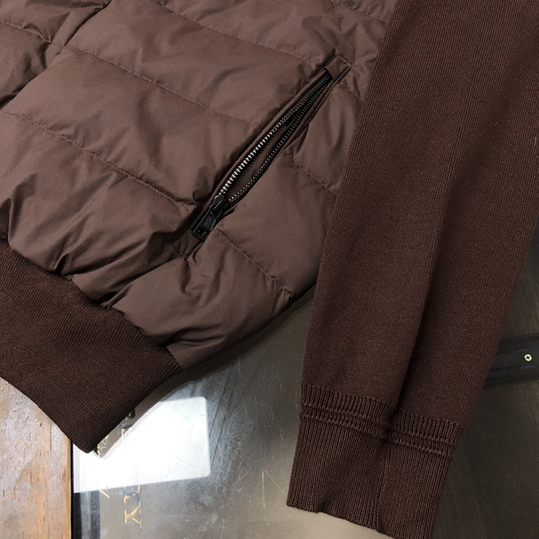 wg.luxury-- 7o9385r Down jacket wool duck down 2colour item:E-F355J2128-2H